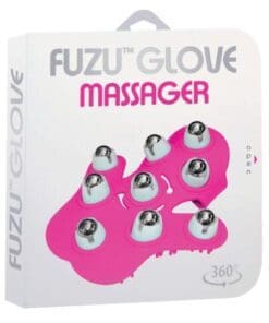 Fuzu Glove Massager - Neon Pink