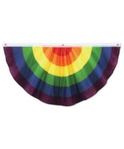 Rainbow Fabric Bunting