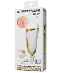 Pretty Love Sally Stroker - 12 Function White/Gold