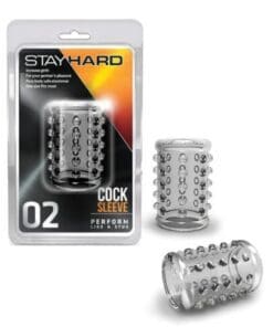 Blush Stay Hard Cock Sleeve 02 - Clear