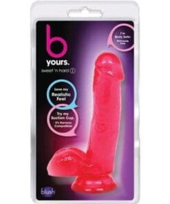 Blush B Yours Sweet n Hard 1 w/ Suction Cup - Pink