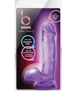 Blush B Yours Sweet n Hard 1 w/ Suction Cup - Purple