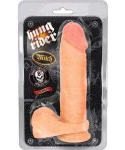 Blush Hung Rider Mitch 8" Dildo w/Suction Cup - Flesh