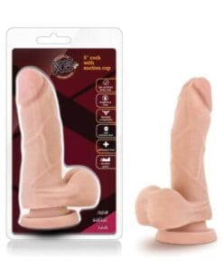 Blush X5 5" Cock w/Flexible Spine - Beige