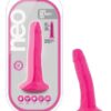 Blush Neo 5.5" Dual Density Cock - Neon Pink