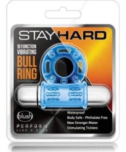 Blush Stay Hard Mega Vibrating Bull Ring