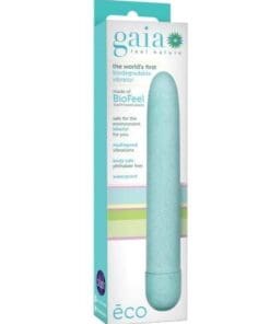 Blush Gaia Biodegradable Vibrator Eco - Aqua