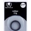 Spartacus 1.25" Rubber Cock Ring - Black