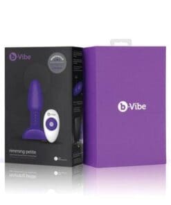 b-Vibe Petite Rimming Plug - Purple