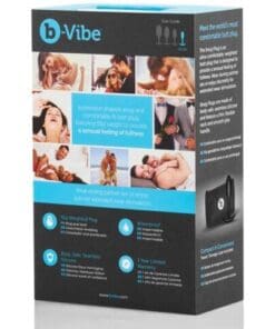 b-Vibe Weighted Snug Plug 1 - .55 g Black