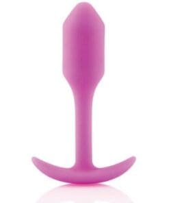 b-Vibe Weighted Snug Plug 1 - .55 g Fuchsia