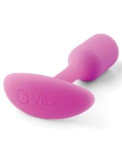 b-Vibe Weighted Snug Plug 1 - .55 g Fuchsia