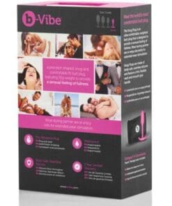 b-Vibe Weighted Snug Plug 1 - .55 g Fuchsia