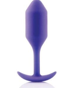 b-Vibe Weighted Snug Plug 2 - .114 g Purple