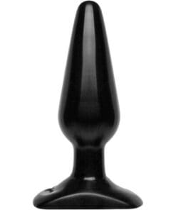 Classic Butt Plug - Medium Black