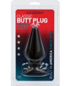 Classic Butt Plug - Large Black