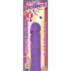 Crystal Jellies 8" Classic Dildo - Purple