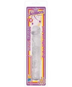 Crystal Jellies 10" Classic Dildo - Clear