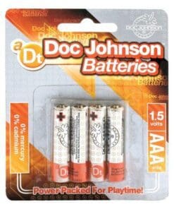 Doc Johnson Batteries - AAA 4 Pack