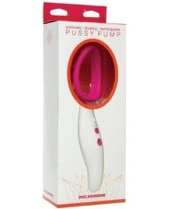 Doc Johnson Automatic Pussy Pump - Pink/White