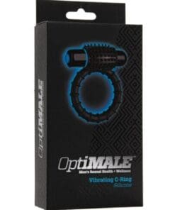 OptiMale Vibrating C Ring - Black