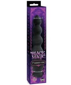 Black Magic 7" Ribbed Vibe