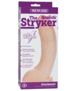 Vac-U-Lock 9" Stryker Realistic - White