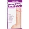 Vac-U-Lock 7" Perfect Realistic Cock - White