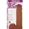 Vac-U-Lock 8" Ultraskyn Cock Attch. - Brown