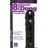 Vac-U-Lock Code Black 8" Classic Dong