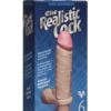 Vibrating 6" Realistic Cock - Flesh