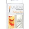 Oralove Delicious Duo Flavored Lube - Peaches & Cream