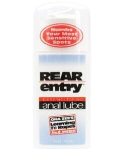 Rear Entry Desensitizing Anal Lube - 3.4 oz