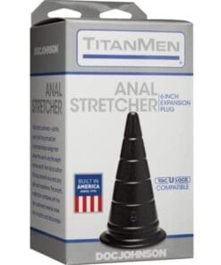 Titanmen 6" Anal Stretcher - Black