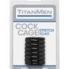 Titanmen Tools Cock Cage - Black