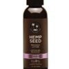 Earthly Body Hemp Seed Massage Lotion - 2 oz Lavender