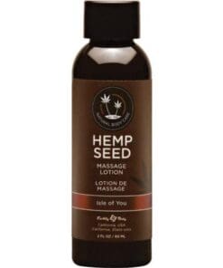 Earthly Body Hemp Seed Massage Lotion - 2 oz Isle of You