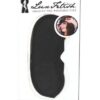 Lux Fetish Peek-a-boo Love Mask - Black