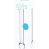 Glas 7" Straight Glass Dildo - Clear