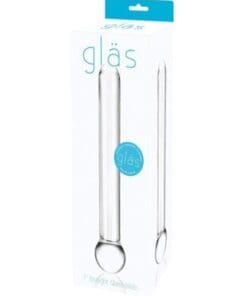 Glas 7" Straight Glass Dildo - Clear