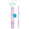 Glas Purple Rose Nubby Glass Dildo