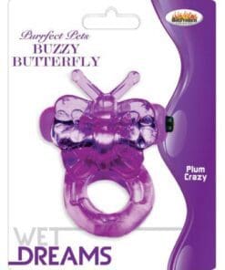 Wet Dreams Purrfect Pet Buzzy Butterfly - Purple