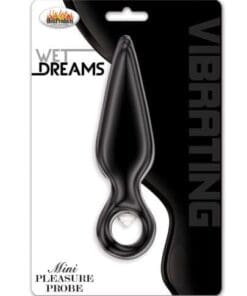 Wet Dreams Vibrating Mini Pleasure Probe - Black