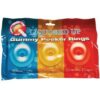 Liquored Up Pecker Gummy Rings - Pack of 3