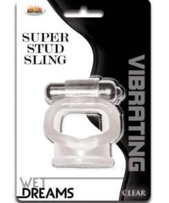 Wet Dreams Super Stud Sling - Clear