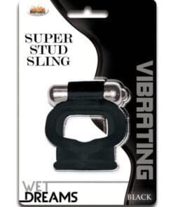 Wet Dreams Super Stud Sling - Black