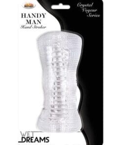 Wet Dreams Handy Man Stroker - Clear