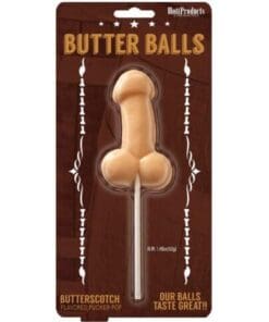 Butter Balls Pecker Pop - Butterscotch