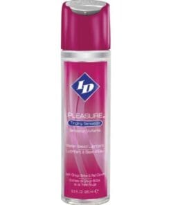 ID Pleasure Waterbased Tingling Lubricant - 8.5 oz Flip Cap Bottle