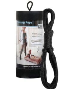 KinkLab 25" Bondage Rope - Black